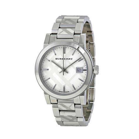 burberry ladies silver watches|burberry watches official website.